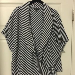 Short Sleeve Wrap Shirt